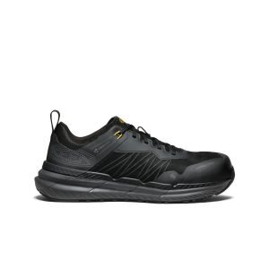 Men's Speedworks Work Sneaker (Carbon Toe) | Black/Steel Grey