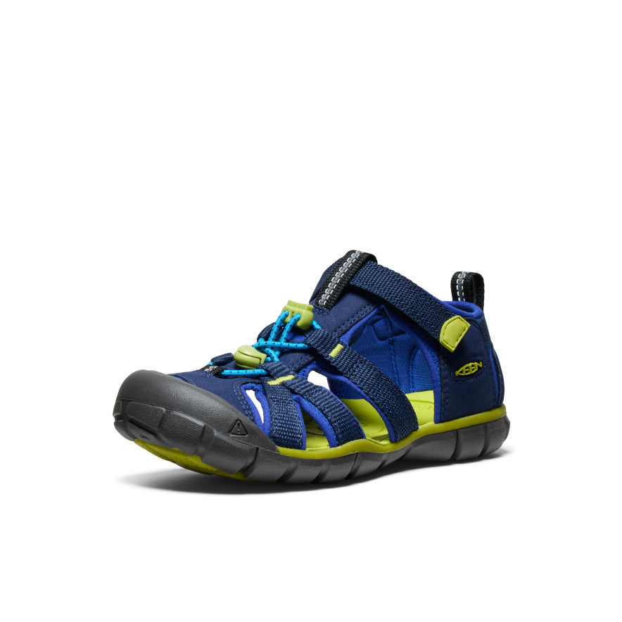 Big Kids' Seacamp II CNX | Naval Academy/Chartreuse - Image 2