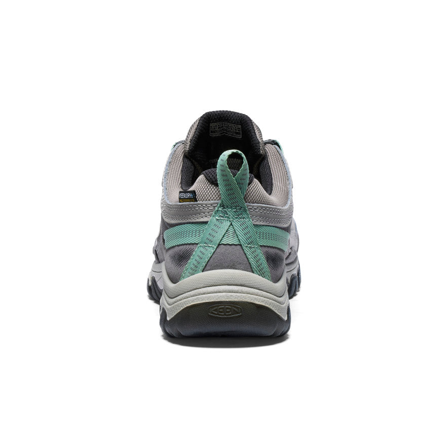 Women's Targhee IV Wide Waterproof Hiking Shoe | Alloy/Granite Green - Image 5
