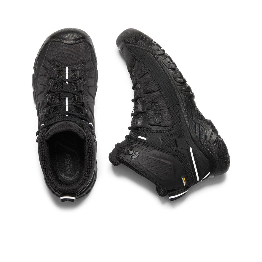 Men's Targhee EXP Waterproof Hiking Boot | Black/Black - Image 4