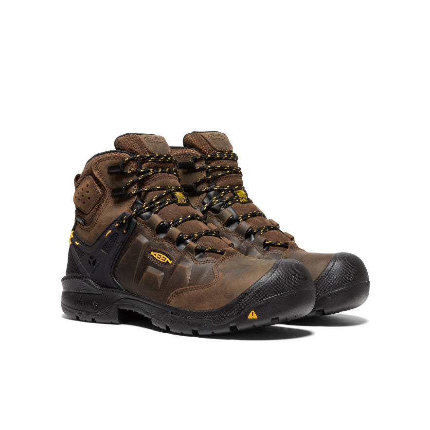 Men's Dover 6 Waterproof (Carbon Toe) | Dark Earth/Black - Image 2