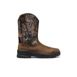 Men's Flatland Pull-On Waterproof Work Boot (Soft Toe)  |  MOSSY OAK?  BREAK-UP COUNTRY??