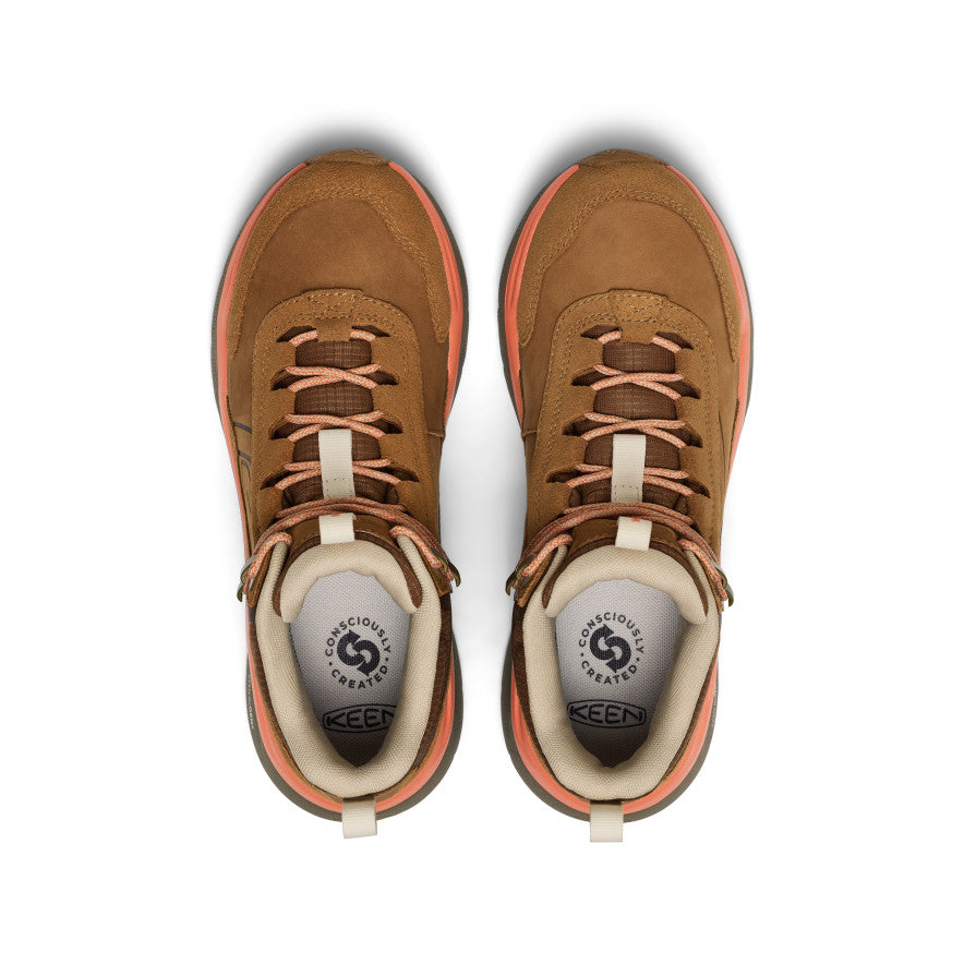 Women's Leiki Waterproof Leather Hiking Boot | Chipmunk/Bison - Image 4