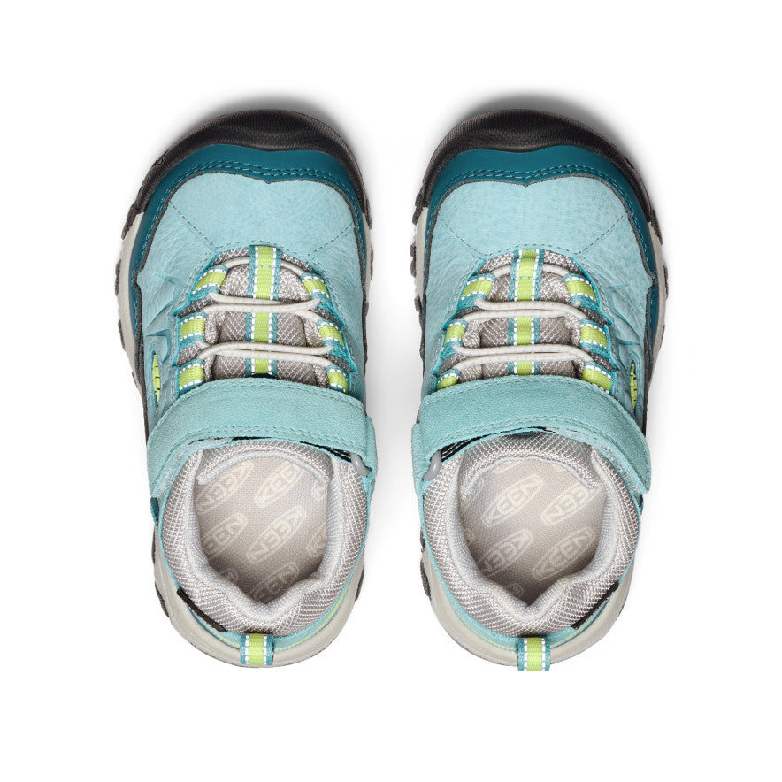 Little Kids' Targhee IV Waterproof Hiking Shoe | Reef Waters/Daiquiri Green - Image 4