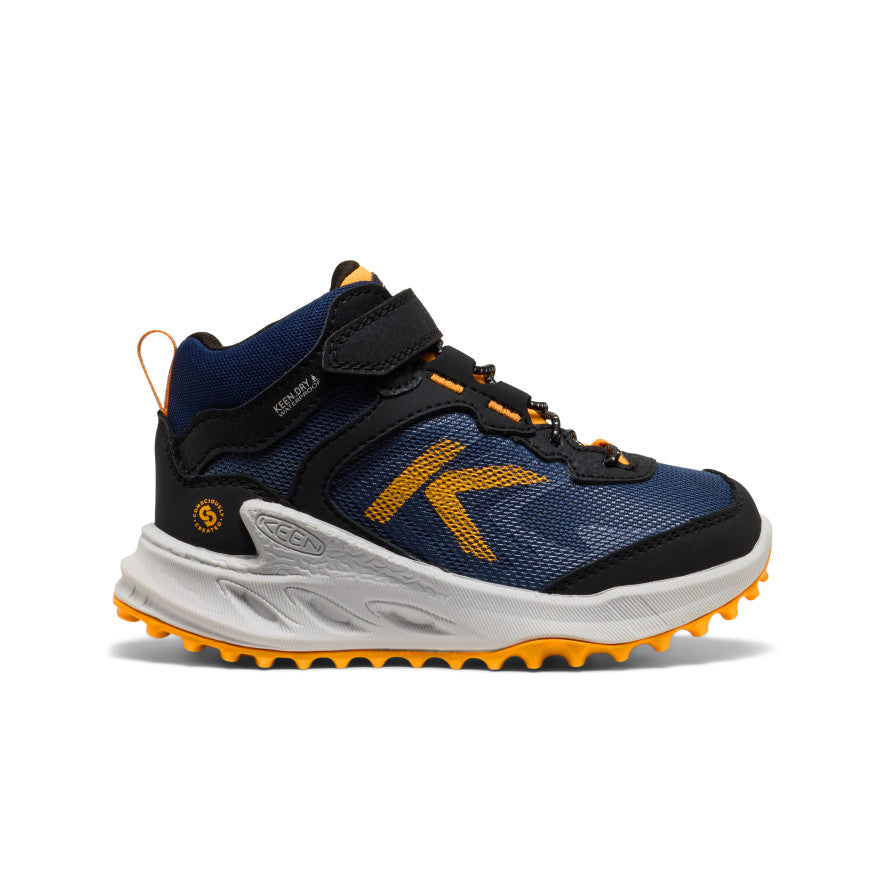 Little Kids' Zionic Waterproof Boot  |  Naval Academy/Bright Marigold