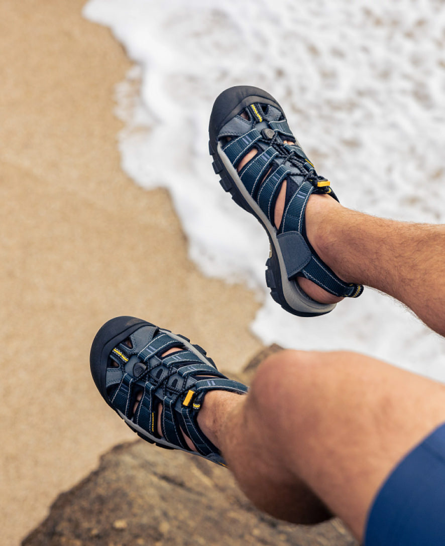 Men's Newport H2 Sandal | Alloy/Cream Gold - Image 7