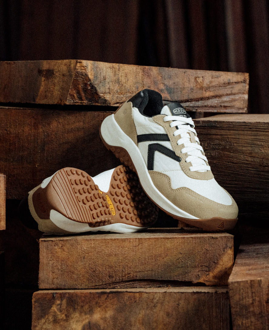 Women's KS86 Utility Work Sneaker (Carbon Toe) | Safari/Black - Image 9