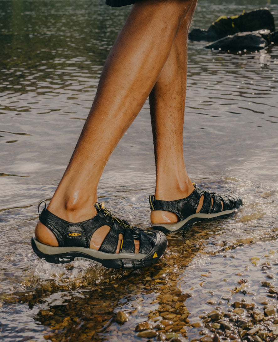 Men's Newport H2 Sandal | Alloy/Cream Gold - Image 9