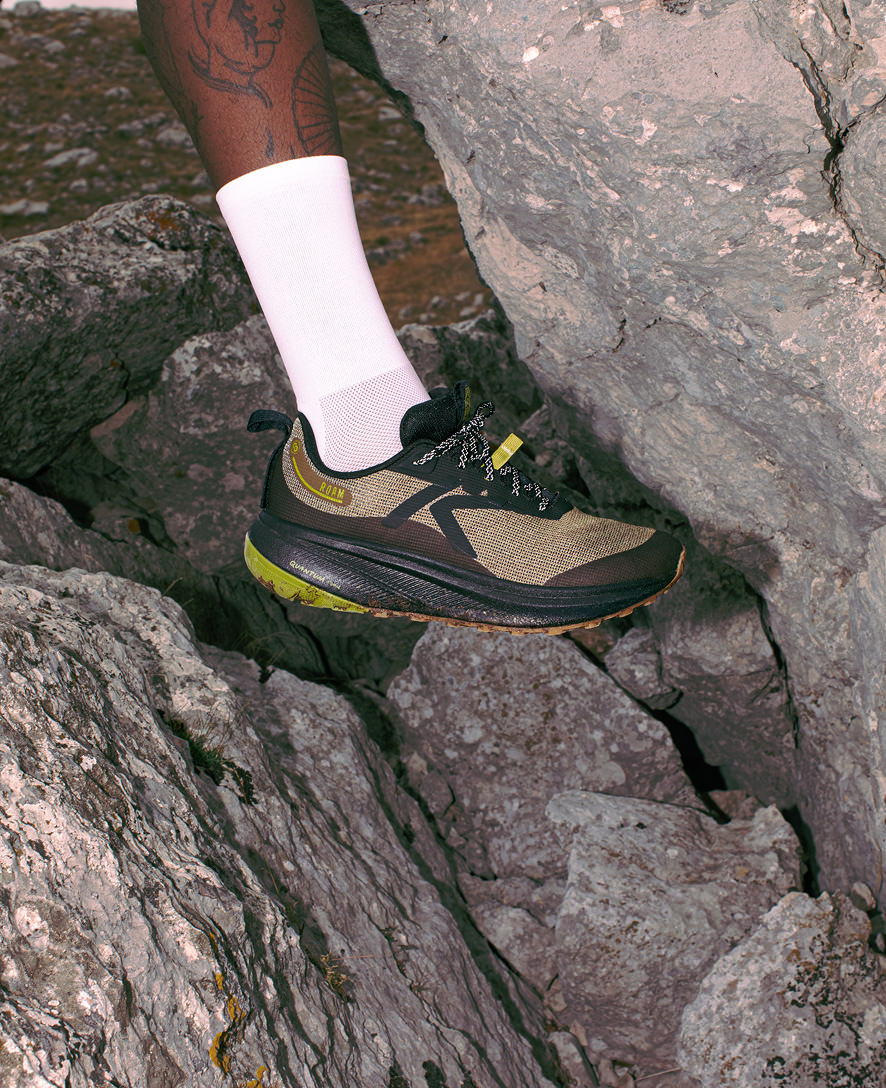 Men's Roam Trail Running Shoe | Star White/Vapor - Image 8