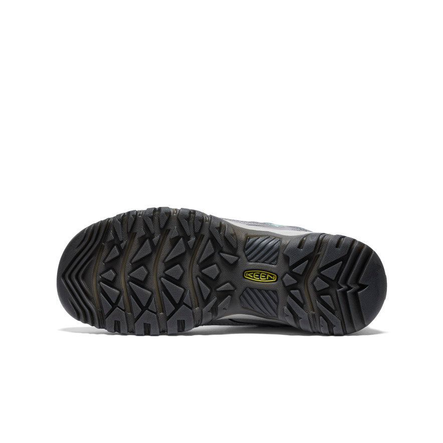 Women's Targhee IV Wide Waterproof Hiking Shoe | Alloy/Granite Green - Image 6