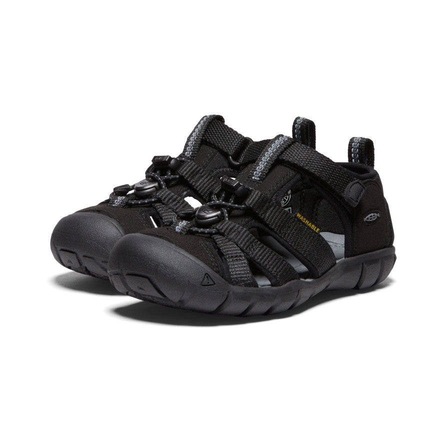 Little Kids' Seacamp II CNX | Black/Grey - Image 2