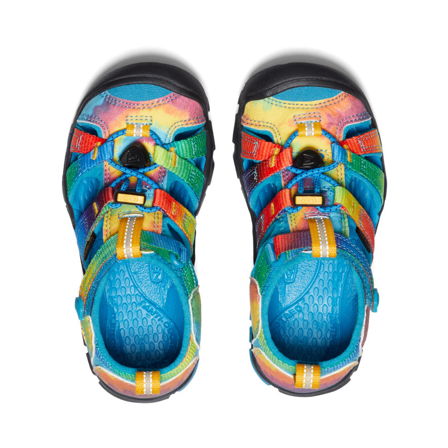 Little Kids' Seacamp II CNX | Vivid Blue/Original Tie Dye - Image 4