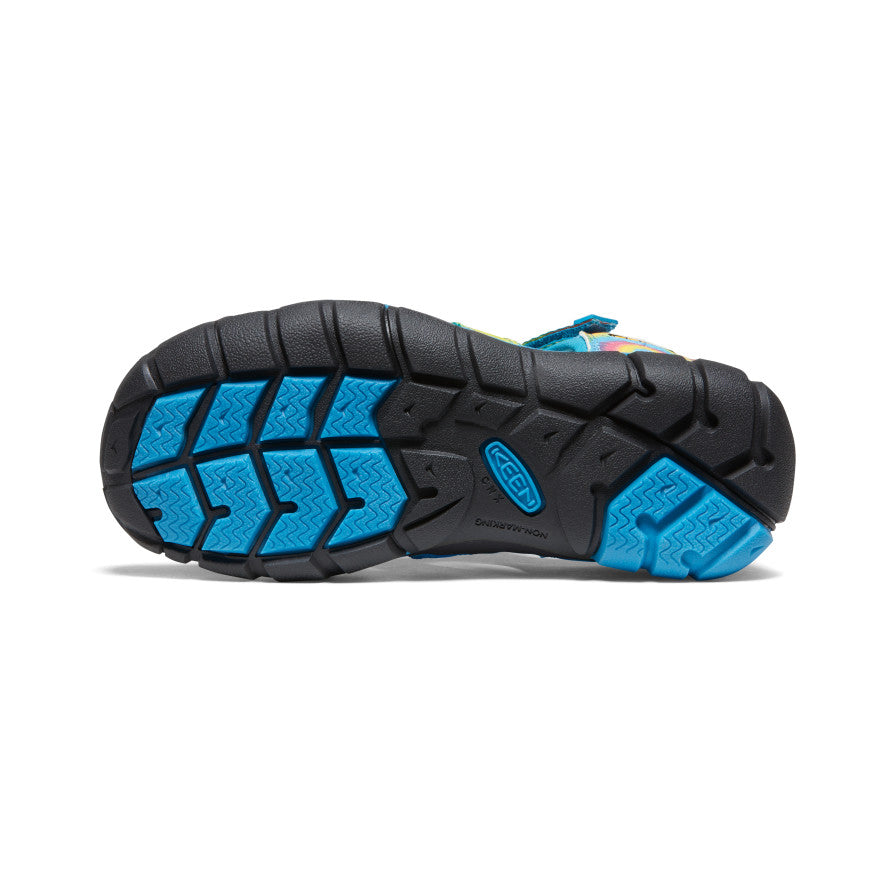 Big Kids' Seacamp II CNX | Vivid Blue/Original Tie Dye - Image 6