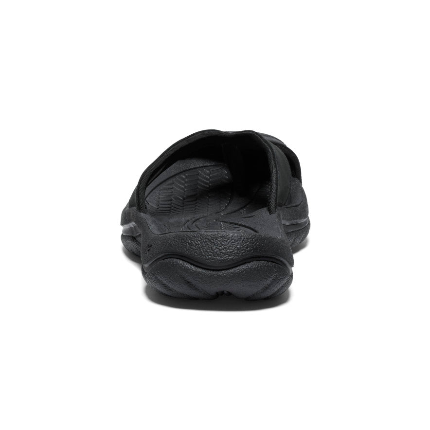 Women's Waimea Leather Flip-Flop | Black/Black - Image 5